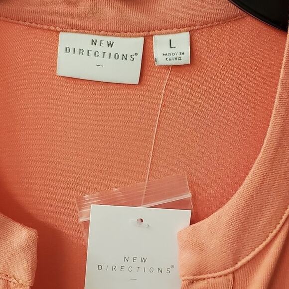 NEW DIRECTIONS super soft peplum tank top plus size XXL XL - Picture 3 of 5